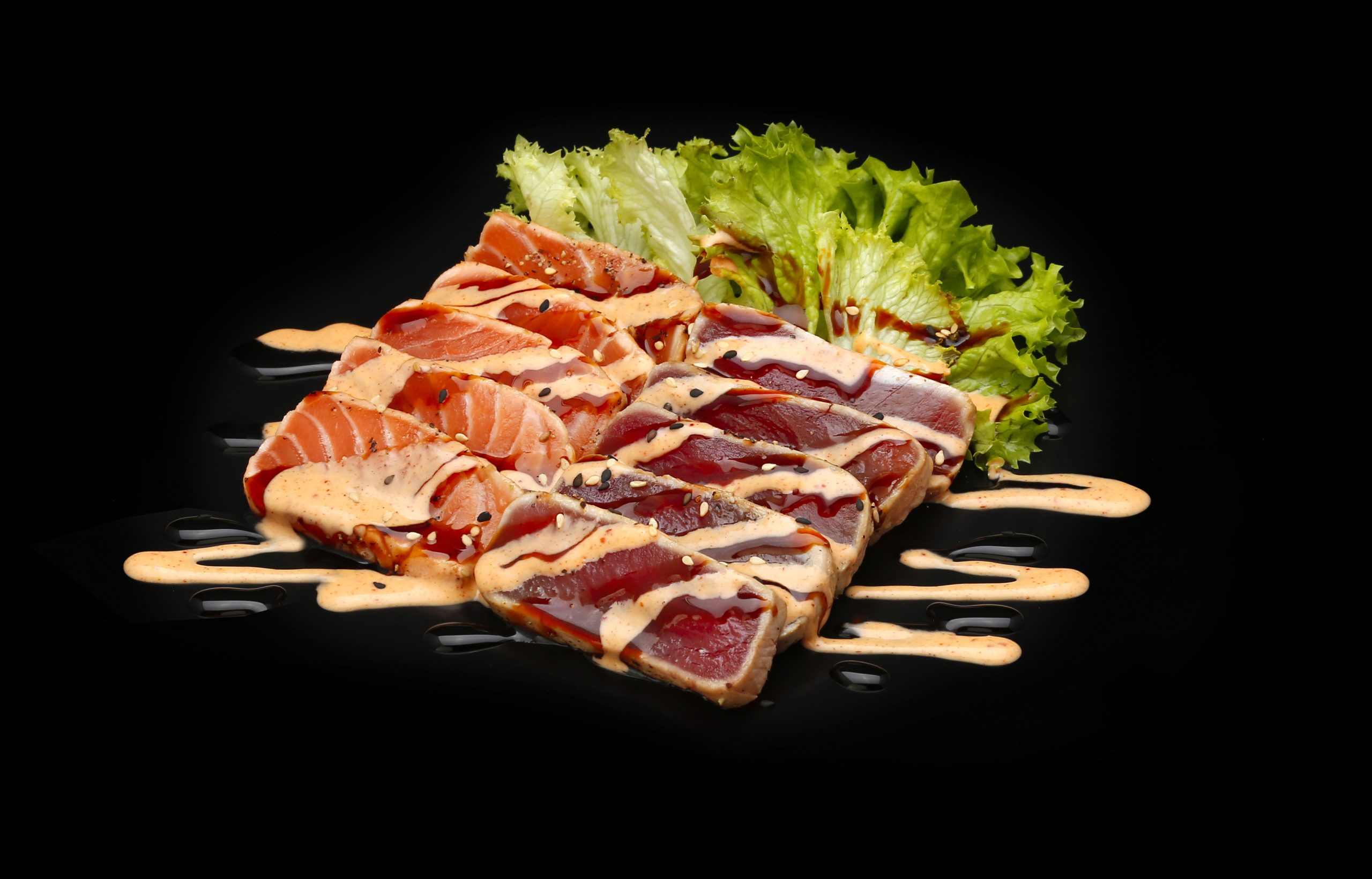 Tataki sashimi mix 10stuks